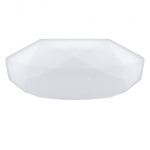 Lubinis LED &scaron;viestuvas SPECTOR LIGHT 17428S, 24W, 185-265 V, 2500 lm, IP44, deimanto formos, 395 x 7