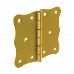 Lankstas DOMAX, ZO 100, 100 x 105 x 2,0 mm, dekoratyvinis, geltonos spalvos, 8047