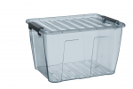 Daiktadėžė PLAST TEAM Home Box, su dangčiu, pilkos sp., 27,5 x 22 x 35,6 cm, 15 l