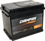 Akumuliatorius CHAMPION POWER 12 V, 62 Ah, 480 A, EN