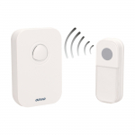 Skambutis ORNO Fado Dc, 75m, bevielis, baltos sp., OR-DB-KF-134