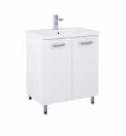 Vonios spintelės komplektas ELITA Set Nika 60, 84,6 x 61,7 x 39,7 cm, apatinė, pastatoma, su praustu