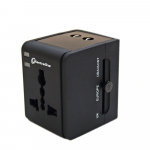 Adapteris ELECTRALINE, kelioninis, su USB, 70015