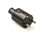 Ki&scaron;tukas FAMATEL 1133, su įž., IP44, 250V 16A, juodos spalvos