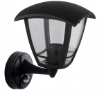 Lauko &scaron;viestuvas ORRO P6046S.E, E27, 1 x 60 W, IP44, sieninis, su judesio davikliu, juodos sp., A170