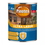 Medienos impregnantas PINOTEX Ultra, 1 l, akmens pilkumo spalvos