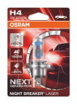 Automobilinė lemputė OSRAM, Night breaker laser +150% H4 60/55W 12V P43T, 1 vnt.
