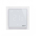 Termostatas DEVIREG Smart WiFi, 6A, su patalpos ir grindų temperatūros jutikliu (+5...+45 &deg;C), balta