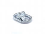 Tvirtinimo inkaras POSAMO VAUKA, 104 &times; 70mm, ovalo formos, galvanizuotas plienas, Zn
