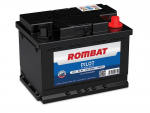 Akumuliatorius ROMBAT Pilot, 12 V, 55 Ah, 450 A, LB2, 242 x 175 x 175 mm