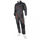 Kombinezonas HERVIN, 80% poliesteris, 20% medvilnė, XL dydis, pilka spalva, WH290