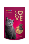 Konservuotas kačiukų ėdalas MY LOVE, su vi&scaron;tiena, 85 g