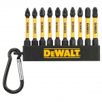 Smūginių sukimo antgalių komplektas DEWALT DT7274-QZ, 10 vnt.