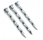 Sraigtinės vinys XIDO, 5,0 x 150 mm, 1 kg, ZN Cinkuotos