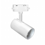 Kryptinis &scaron;viestuvas ant bėgelio DPM X-Line, GU10, IP20, aliuminis, 86 x 180 x 86 mm, baltos sp., ST