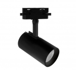 Kryptinis &scaron;viestuvas ant bėgelio DPM X-Line, GU10, IP20, aliuminis, 86 x 180 x 86 mm, juodos sp., ST