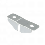 Tvirtinimo detalės INTEGRI, AWSO, lentynos laikikliams AWSS, spl. sidabro, 45 mm, 12 vnt., DMX 5491
