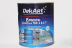 Alkidinis emalis DEKART Pf-115P, 2,8 kg, &scaron;okoladinė