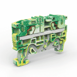 Rinklė CABUR EFCE400, įžeminimo, 4 mm, geltonos/žalios spalvos