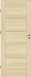 Laminuotos vidaus durys su užlaida VOSTER Vinci 50, de&scaron;ininės, spalva White walnut, 2030x844x40 mm