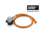 Dujų žarna/reduktorius WEBER, tinka Q100/1000 serijos kepninėms