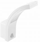 Lauko &scaron;viestuvas GTV Paris, LED 10 W, 220-240V, 4000 K, 900 lm, IP54, 140&deg;, sieninis, aliuminis, su