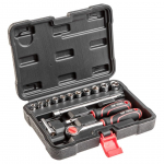 Įrankių rinkinys TOP TOOLS, 1/4", 15 vnt