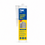 Silikoninis hermetikas TKK SEAL Flexible Joints Wall, 300 ml, baltas