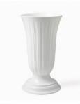 Plastikinė kapų vaza (62), 17 x 37,6 cm, baltos sp.