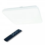 Plafoninis &scaron;viestuvas TOPE Sopot, LED 2 x 24W, 3000-6500K, 230V, 4464 lm, kvadratinis, 38 x 38 cm sk