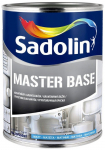 Alkidiniai emaliniai dažai SADOLIN Master Base, 1 l, BW bazė, balti, visi&scaron;kai matiniai