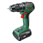 Akumuliatorinis smūg. gręžtuvas BOSCH Green Universal Impact, 18V-60, 1 x 2 Ah, maks. sukimo momenta