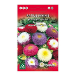 Gėlių sėklos, ratilis kininis Pompon, mi&scaron;inys, 0,5 g., 0797