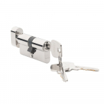 Spynos cilindras INOVO, 60 mm, 30 x 30 mm, su užsuktuku, chromo spalvos