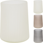 Stiklinė vaza, 3 skirtingos spalvos, 15 x 15 x 19 cm