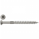 Terasiniai medsraigčiai FISCHER, 5,0 x 70 mm, A2 nerūdijančio plieno, TORX, 100 vnt.