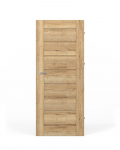 Laminuotos vidaus durys su užlaida VIVENTO PL-01, de&scaron;ininės, spl. Halifax oak, 2030x744x40 mm