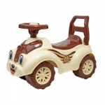 Vaiki&scaron;kas automobilis TECHNOK, paspiriamas, matmenys 65 x 44 x 31 cm, &scaron;viesiai/tamsiai rudos spalvos