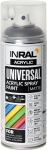 Aerozoliniai dažai INRAL ACRYLIC UNIVERSAL, 400 ml, &scaron;okolado ruda, matinė, RAL8017
