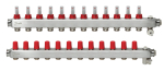 Grindinio &scaron;ildymo kolektorius DANFOSS SSM-F, 1", 12+12 žiedų, 088U0762