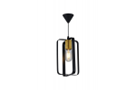 Pakabinamas &scaron;viestuvas GTV Oxalis 2, E27, 1 x 40W, 220-240V, IP20, juodos sp., 130 x 200 mm, OS-OXAL