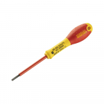 Izoliuotas plok&scaron;čias elektriko atsuktuvas STANLEY, 3,5 x 75 mm (0-65-411)