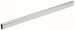 Rūbų kartelė ovali HETTICH, D15/30x1000mm, chromuota, 9209022