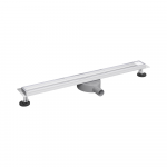 Metalinis du&scaron;o latakas DRAINY, su įklijuojama plytele, 360&deg;, 700 mm