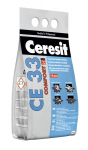 Plytelių tarpų glaistas CERESIT CE33, COMFORT GROUT GREY, 2kg