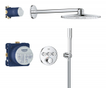 Potinkinė du&scaron;o sistema GROHE PRECISION SMARTCONTROL, su termostatu, Vitalio SmartActive 310mm lietau