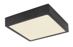 Lubinis LED &scaron;viestuvas GLOBO Lucena, pavir&scaron;inis, 15W, 230V, 1650 lm, 4000K, dimeriuojamas, kvadratin