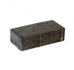 Grindinio trinkelė BRIKERS PRIZMA 6 CLASSIC, juoda, su nuožulna, matmenys 200 x 100 x 60 mm, 1 m2 -
