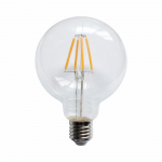 LED lempa ORRO, 6W, E27, G95, 230V, 2700K, 600  lm, filamentinė