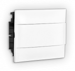 Automatinių i&scaron;jungiklių skydelis LEGRAND 135141, PLACTIBOX S 12 modulių, įleidžiamas, baltas, kompl.